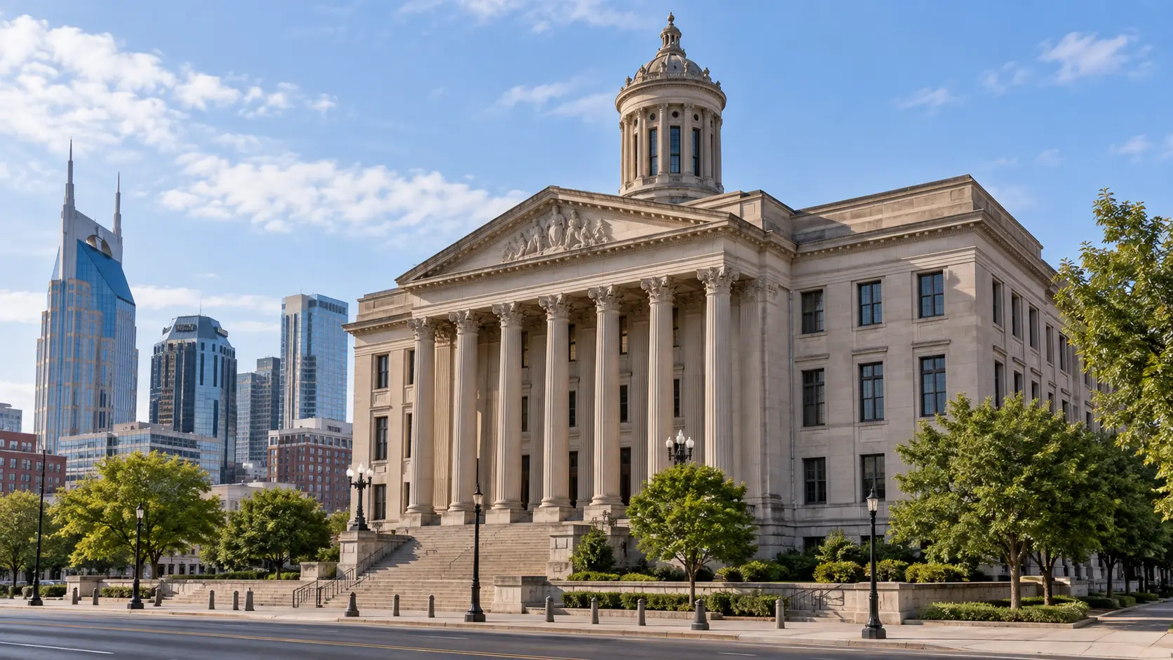 Historic Metro Courthouse in downtown Nashville, home of the Metropolitan Council.