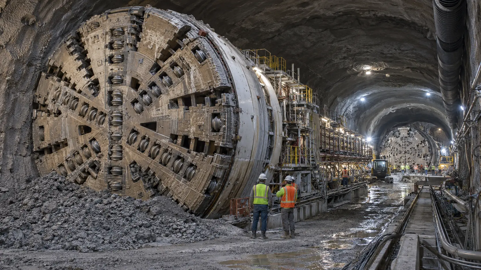 Prufrock-MB2 operating as the second active tunnel boring machine on Nashville’s Music City Loop.